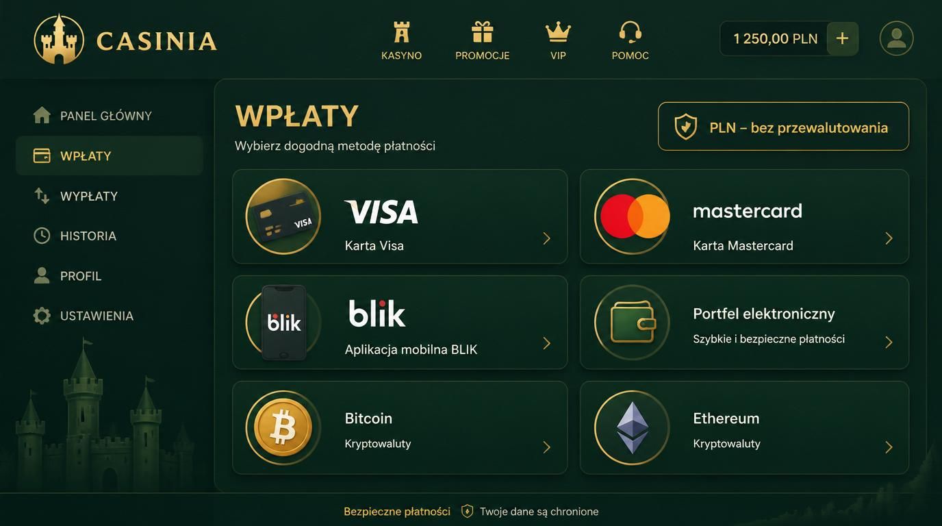 Pokazaliśmy szybkie i bezpieczne metody wpłat dla polskich graczy